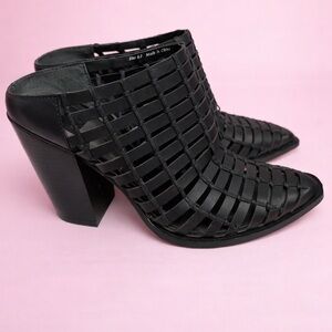 Dolce Vita Woven Heeled Mules – Size 8.5